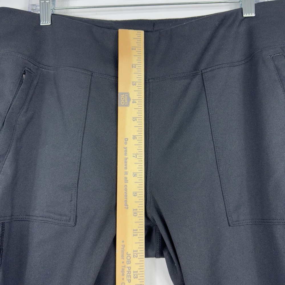 Ridgecut Toughwear Pants Women XL Black Utility Work Stretch Zip Mid Rise Skinny - Picture 8 of 11